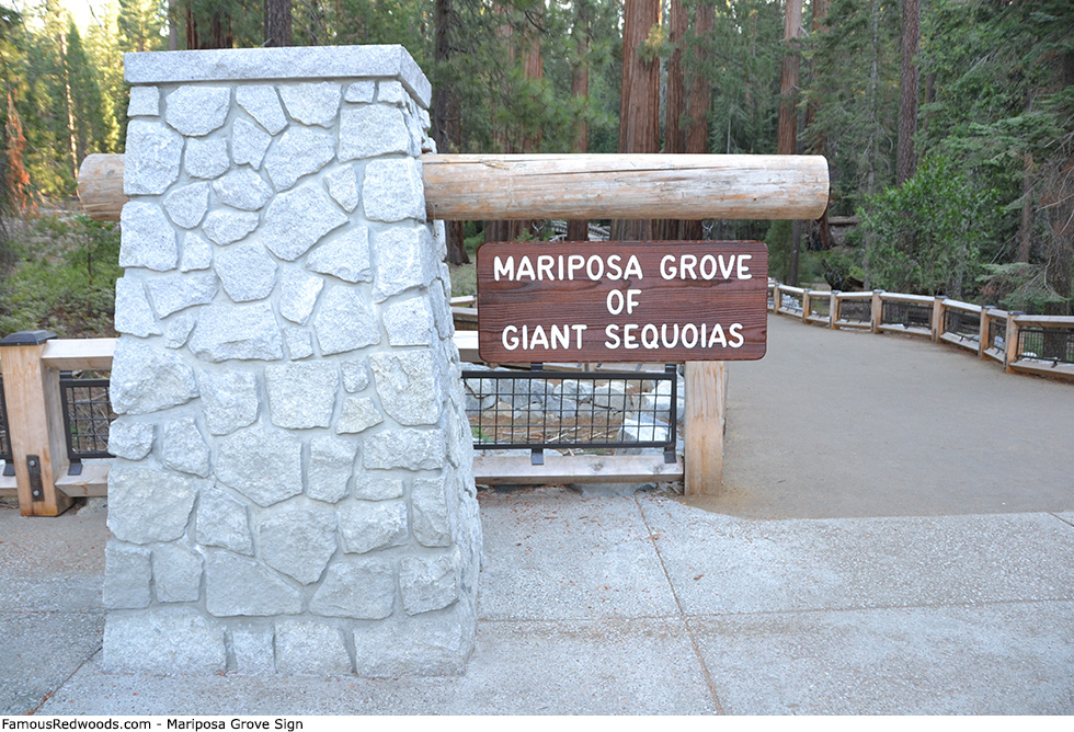 Mariposa Grove - Sign