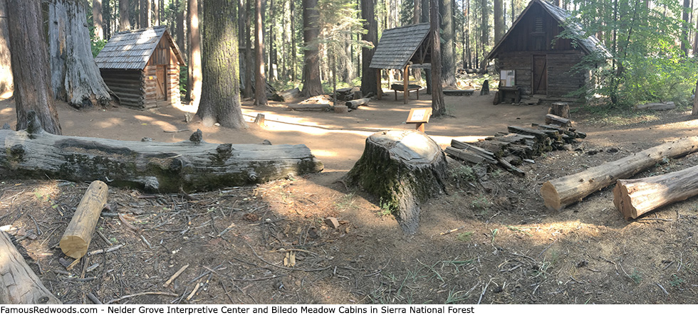 Sierra National Forest - Nelder Grove Interpretive Center and Biledo Meadow Cabins