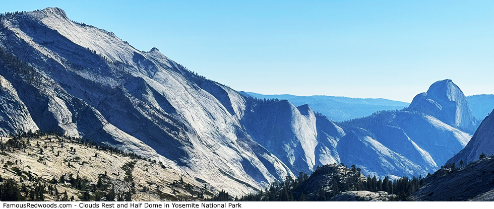 Yosemite National Park - Clouds Rest and Half Dome